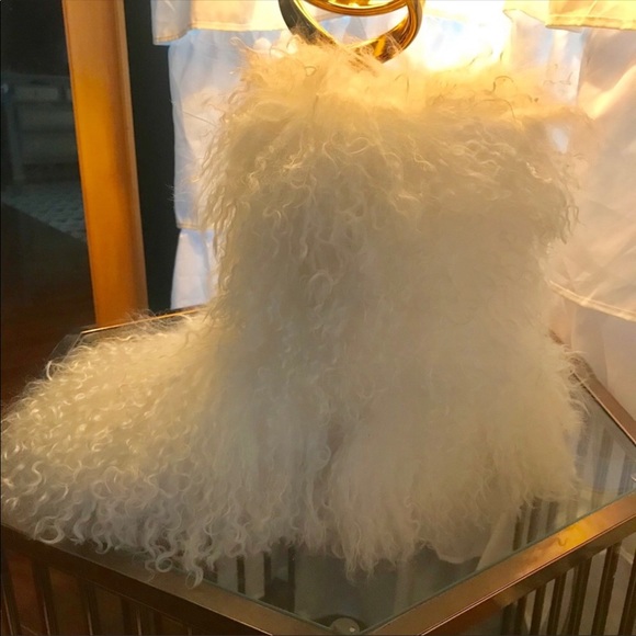 UGG Shoes - UGG Momma Mongolian boots very sexy size 7 limited edition rare find never worn